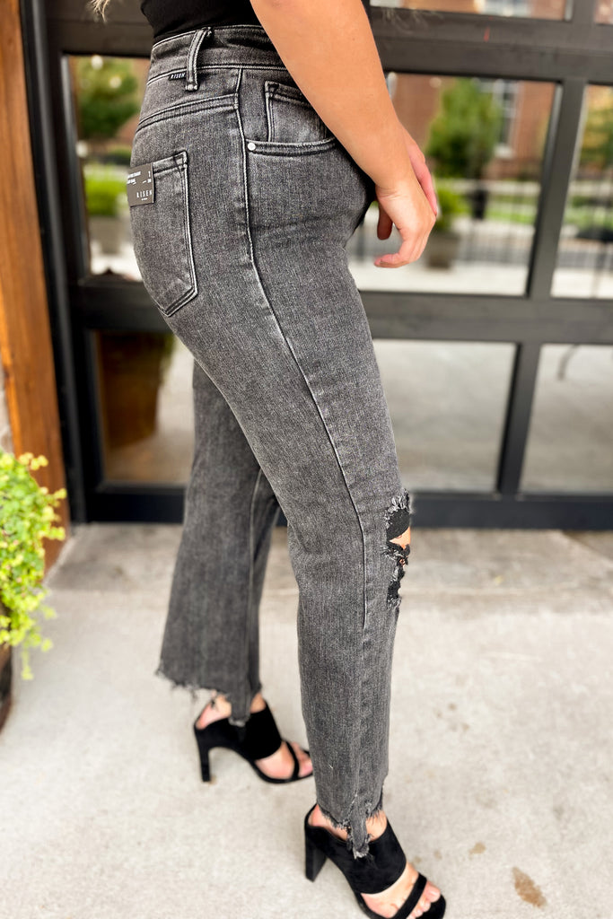 Risen Owen High Rise Crop Jeans - Be You Boutique