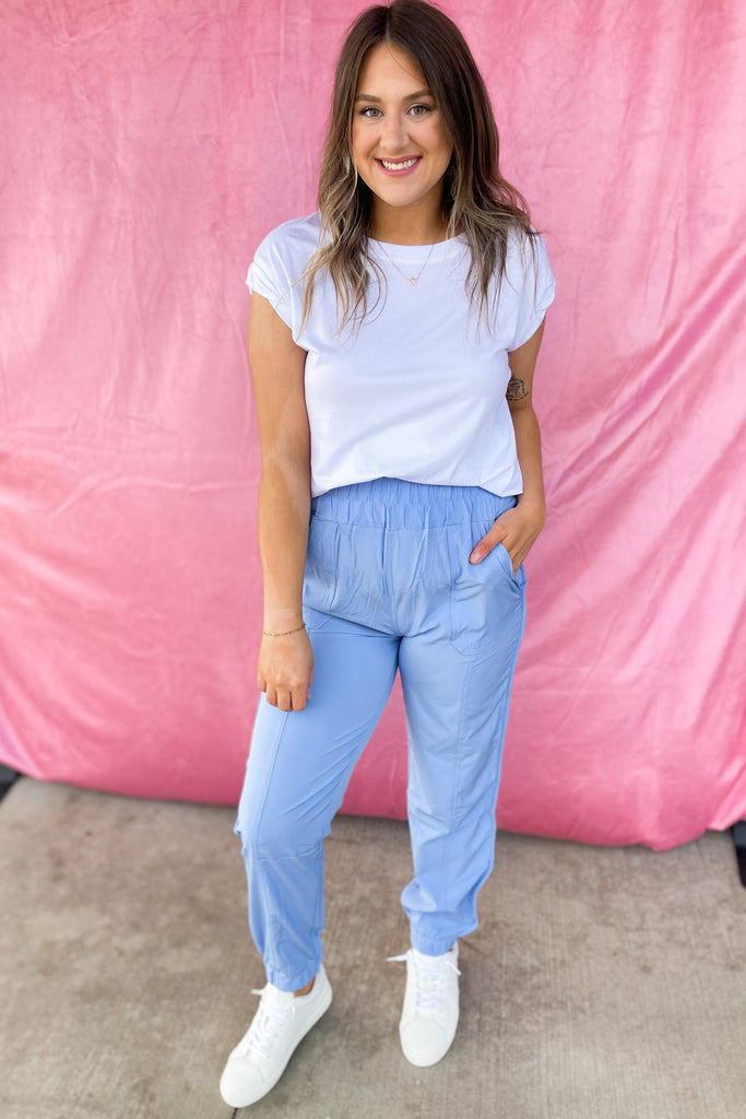 Nia Elasticized Waist Jogger Pants - Be You Boutique