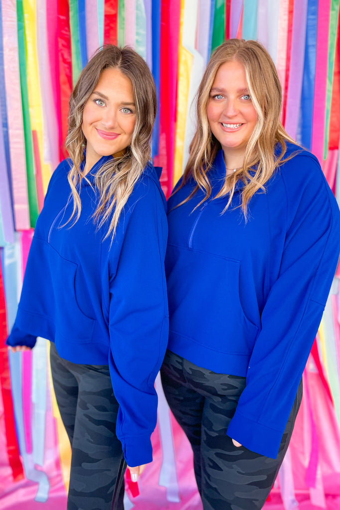 Corinth Scuba Long Sleeve Hoodie - Be You Boutique