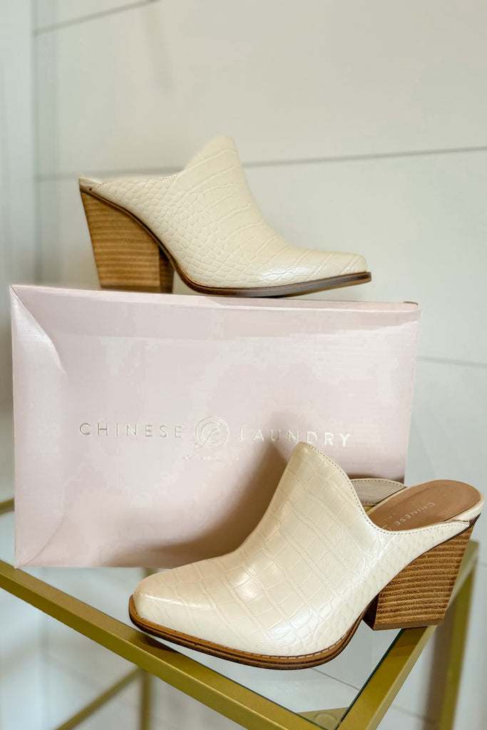 Chinese Laundry Crinkle Cool Mules - Be You Boutique