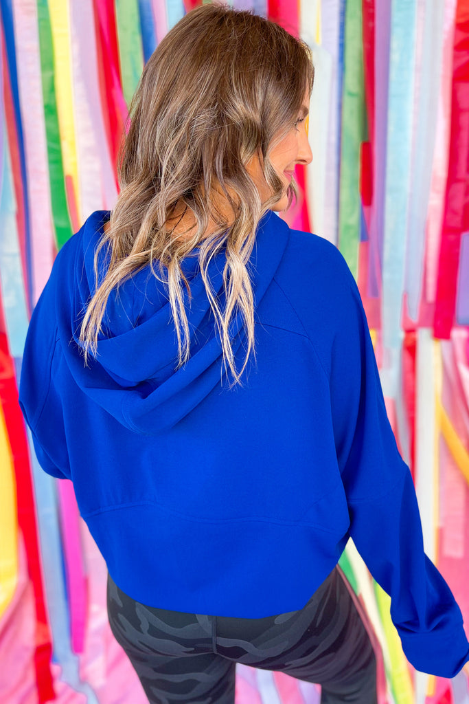 Corinth Scuba Long Sleeve Hoodie - Be You Boutique