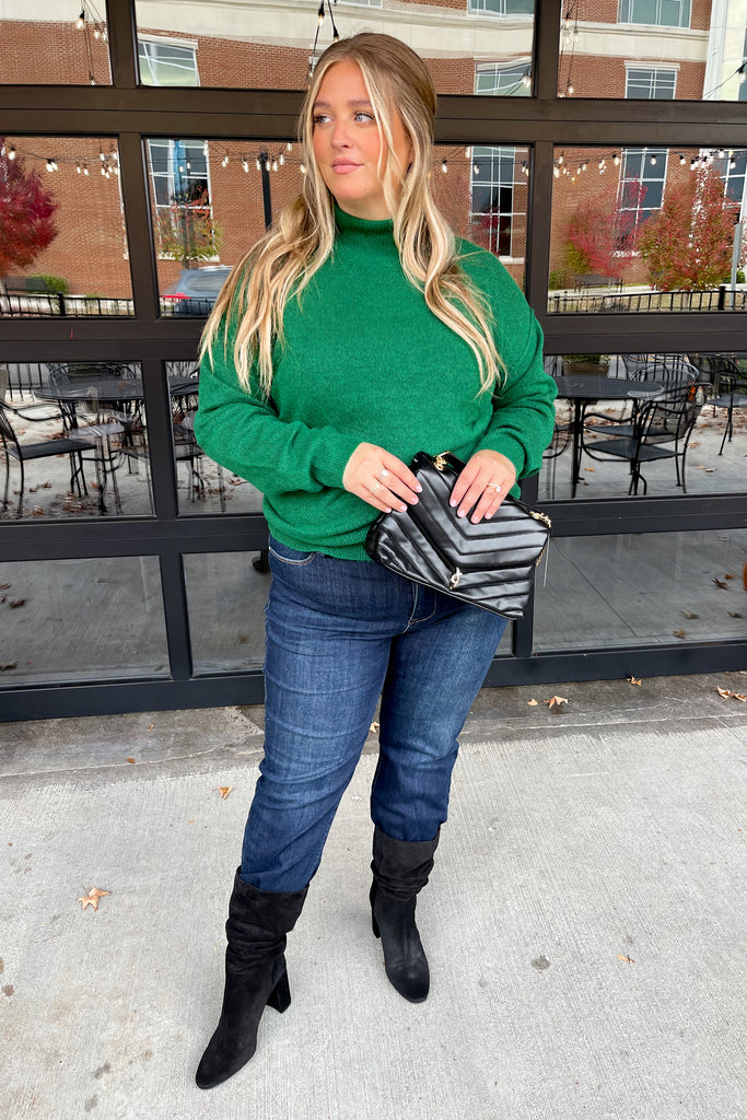 Carri Long Sleeve Turtle Neck Sweater - Be You Boutique