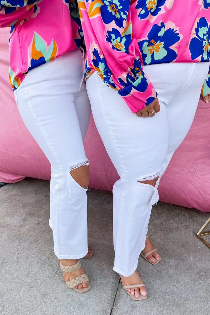 Risen Michael Relaxed Distressed Denim Jeans - Be You Boutique