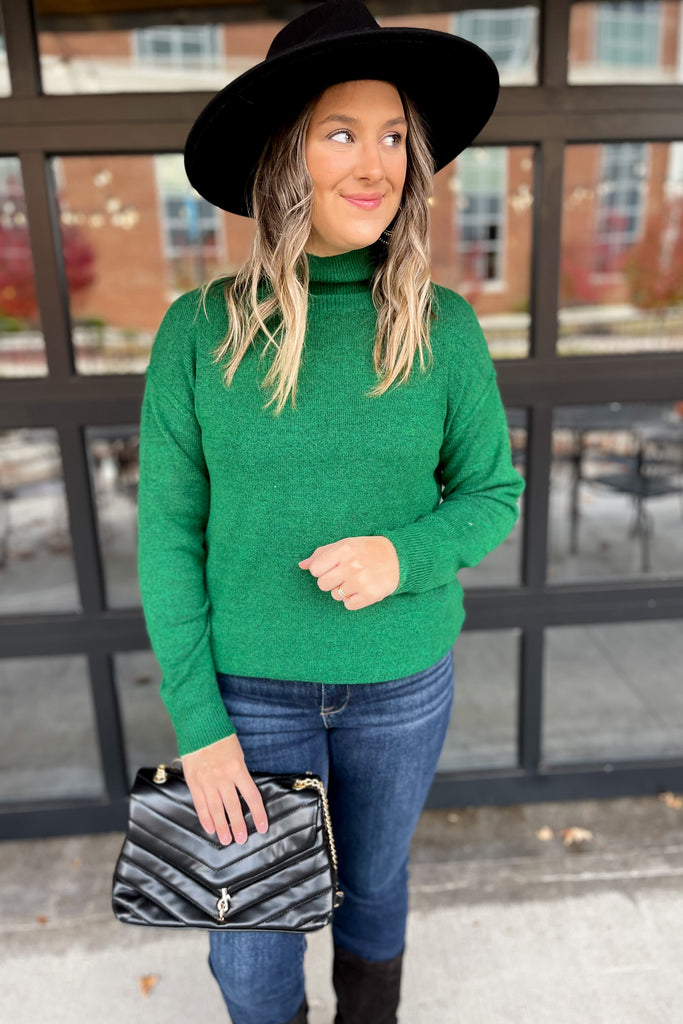 Carri Long Sleeve Turtle Neck Sweater - Be You Boutique
