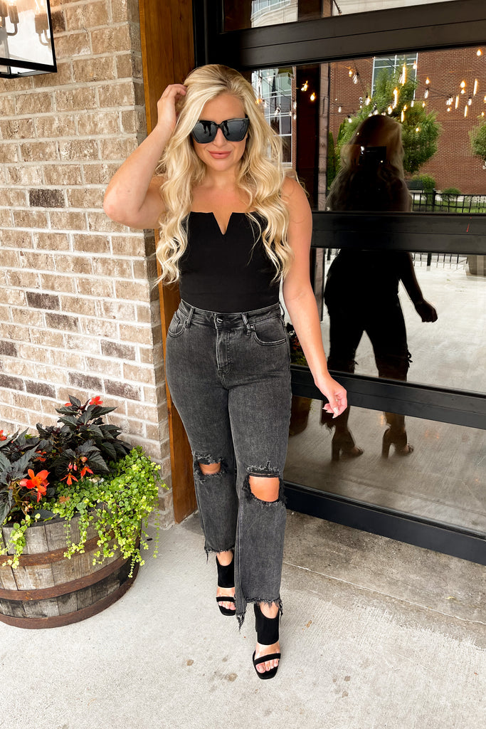 Risen Owen High Rise Crop Jeans - Be You Boutique