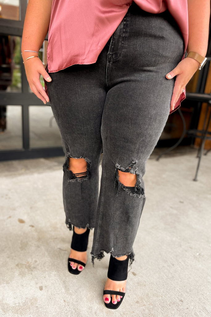 Risen Owen High Rise Crop Jeans - Be You Boutique