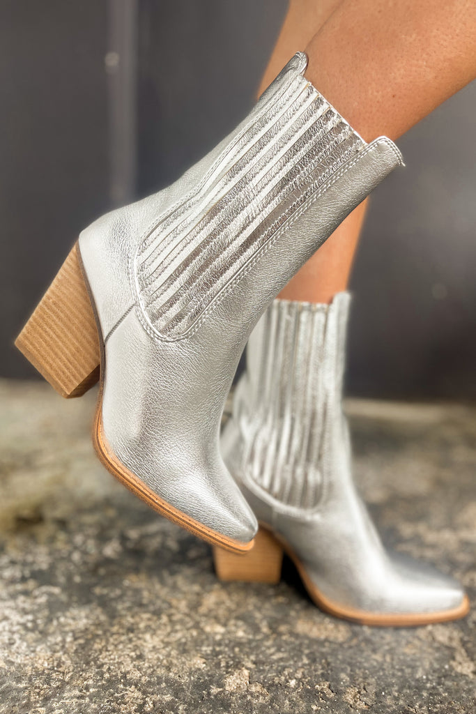 Chinese Laundry Cali Metallic Boot - Be You Boutique