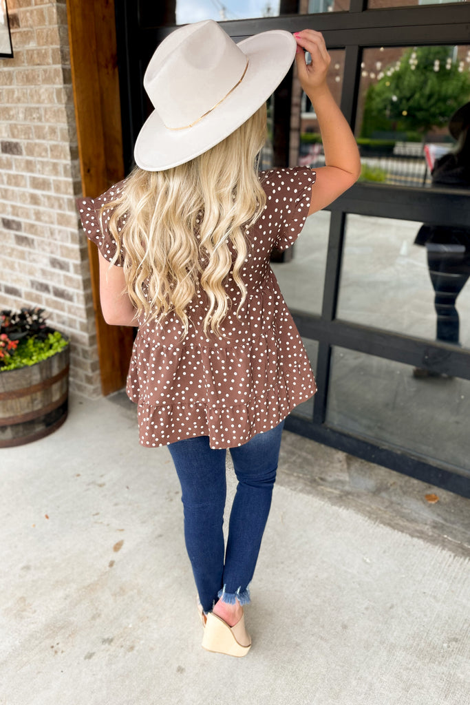 Fame Flat Brim Herringbone Chain Fedora - Be You Boutique