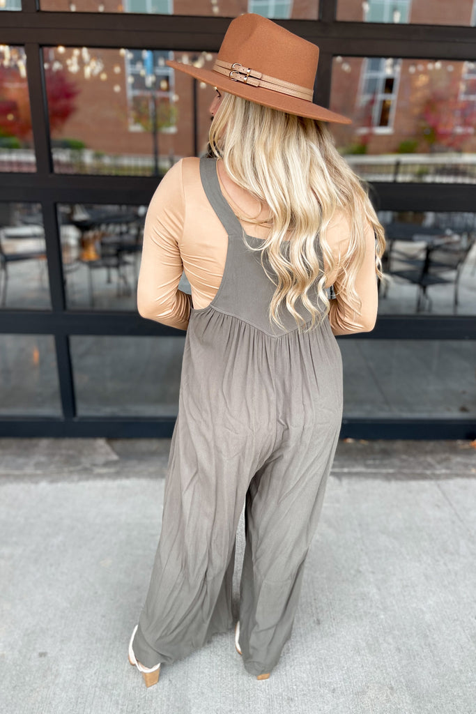 Ebony Wide Leg Romper - Be You Boutique