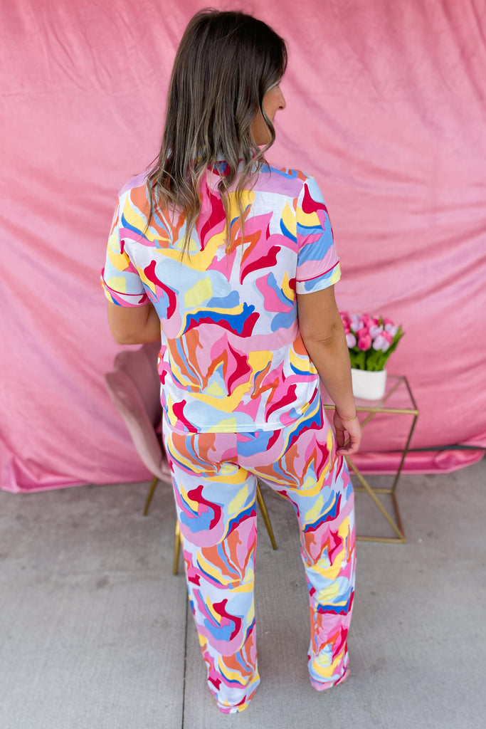 Easy Like Sunday Charlotte Pajama Pant Set - Be You Boutique
