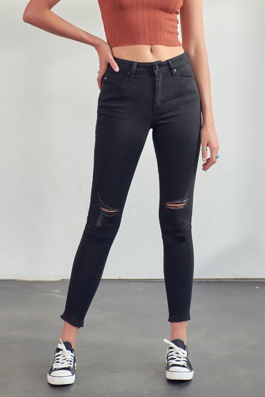 Kancan Jane High Rise Distressed Skinny Jean - Be You Boutique