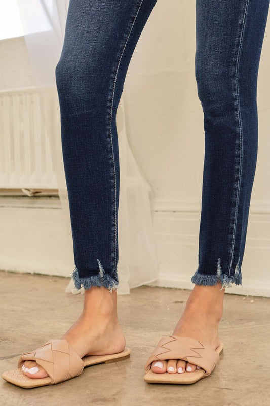 Kancan Jay High Rise Ankle Skinny Jeans - Be You Boutique