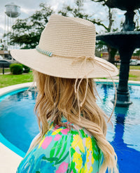 Madeline Hat with Accent Band - Be You Boutique
